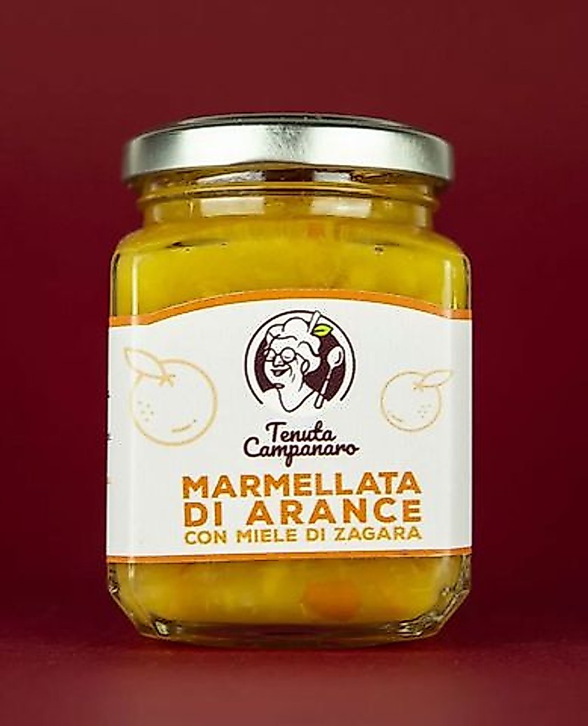 Marmellata di arance con miele di zagara
