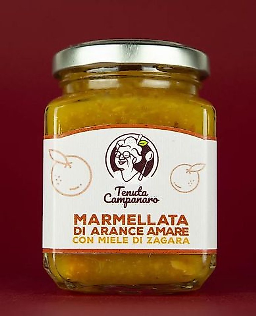 Marmellata di arance amare con miele di zagara