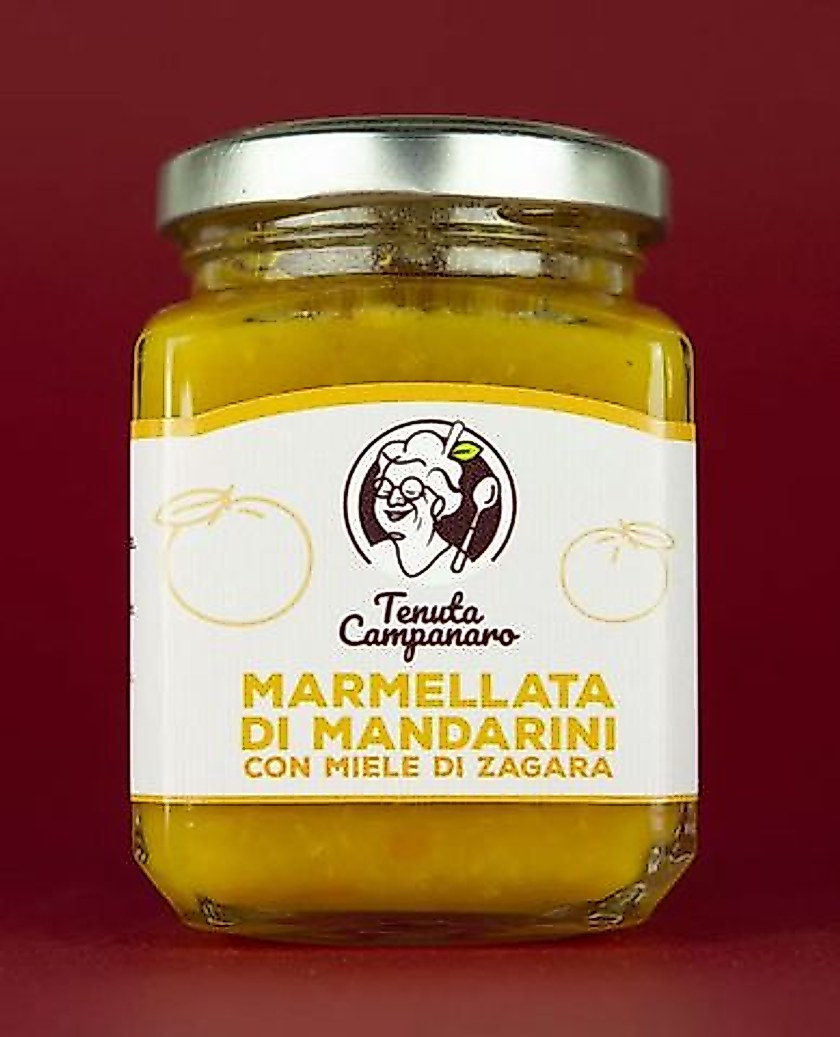 Marmellata di mandarini con miele di zagara