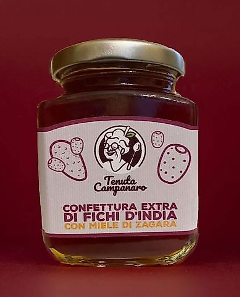 Confettura di fichi d'India con miele di zagara